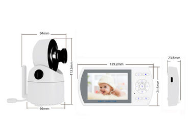 2,4 gigahertz de Digitaces del bebé de la gama video inalámbrica del monitor los 480ft batería de 4500 MAh