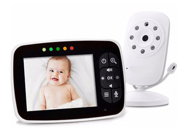 Recordatorio remoto del despertador del enfoque de la inclinación de la cacerola del monitor video inalámbrico infrarrojo del bebé