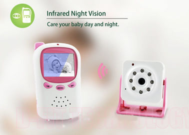 2,4 vatios bidireccional largo video inalámbrico de la gama de comunicación del monitor 250m del bebé de la pulgada 2