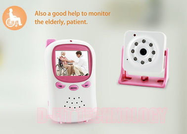 2,4 vatios bidireccional largo video inalámbrico de la gama de comunicación del monitor 250m del bebé de la pulgada 2