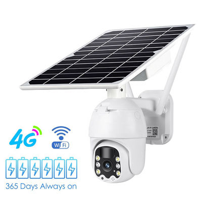 120 cámara CCTV del grado el 12M Solar Powered 4g con la distancia del 15m IR