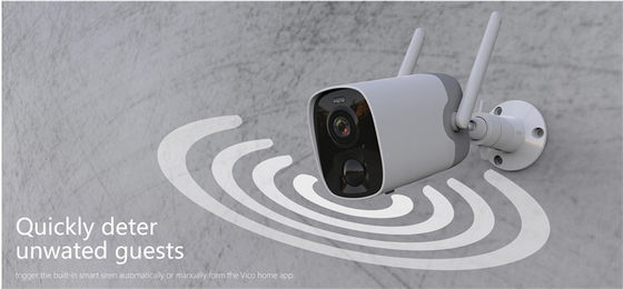 cámara IP de vigilancia solar recargable del sistema del CCTV de la cámara 9600mah 4G