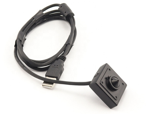 Cámara ocultada micrófono de la PC USB del cajero automático del espía de la lente del agujerito de Smart 1080P Mini Size 3.7m m de la fábrica