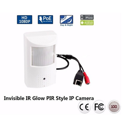 seguridad casera ocultada mini cámara IP Pir Smoke Detector del dormitorio de la lente de 3.7m m