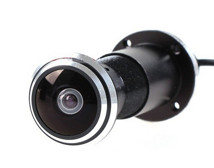 1080P 4 EN 1 cámara CCTV de seguridad en el hogar análoga de la lente de la cámara 1.78m m Fisheye de AHD TVI CVI CVBS mini para la puerta